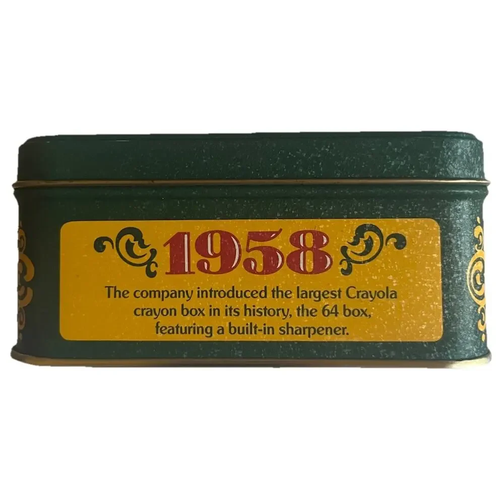 Crayola VTG 1991 Collector's Limited Edition Tin 72 Crayons NOS 8 Retired Colors